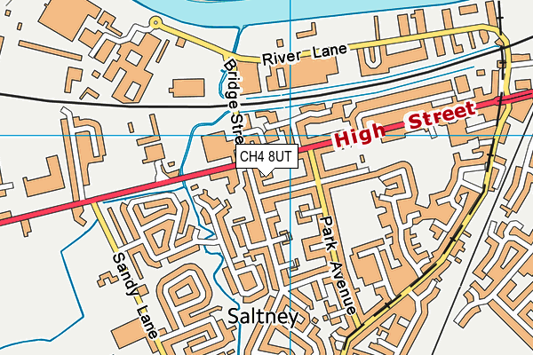 CH4 8UT map - OS VectorMap District (Ordnance Survey)