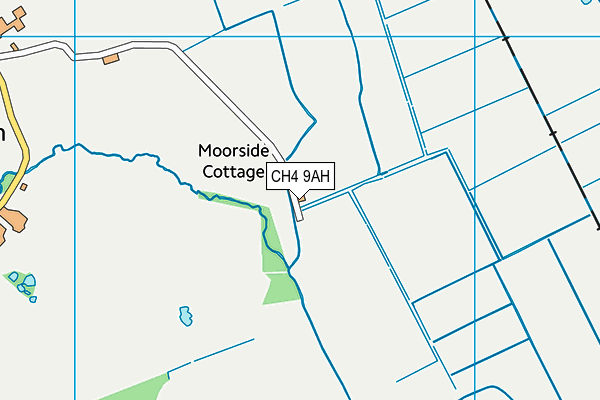 CH4 9AH map - OS VectorMap District (Ordnance Survey)