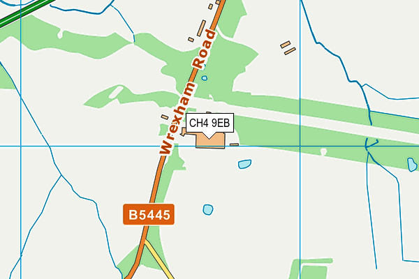 CH4 9EB map - OS VectorMap District (Ordnance Survey)