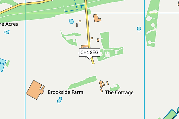 CH4 9EG map - OS VectorMap District (Ordnance Survey)