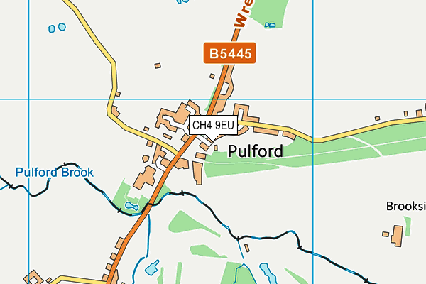 CH4 9EU map - OS VectorMap District (Ordnance Survey)