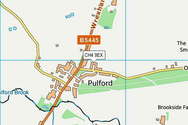 CH4 9EX map - OS VectorMap District (Ordnance Survey)