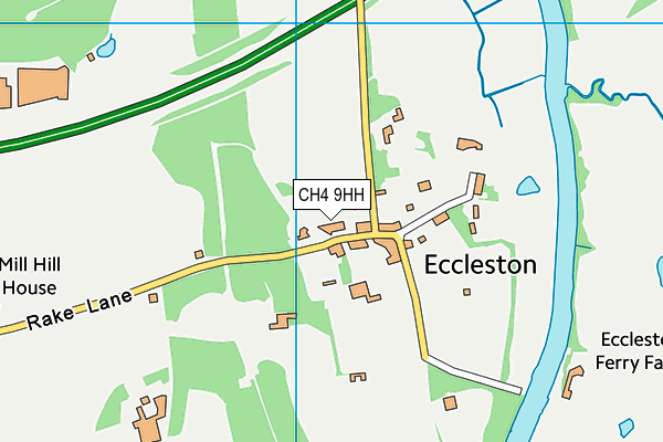 CH4 9HH map - OS VectorMap District (Ordnance Survey)