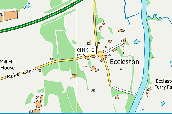 CH4 9HQ map - OS VectorMap District (Ordnance Survey)