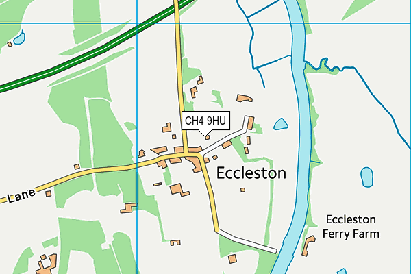 CH4 9HU map - OS VectorMap District (Ordnance Survey)