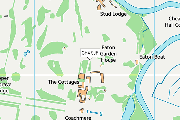 CH4 9JF map - OS VectorMap District (Ordnance Survey)