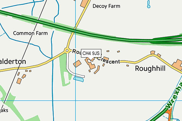 CH4 9JS map - OS VectorMap District (Ordnance Survey)