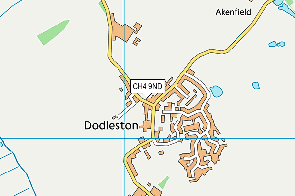 CH4 9ND map - OS VectorMap District (Ordnance Survey)