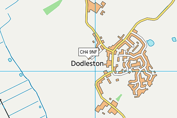 CH4 9NF map - OS VectorMap District (Ordnance Survey)