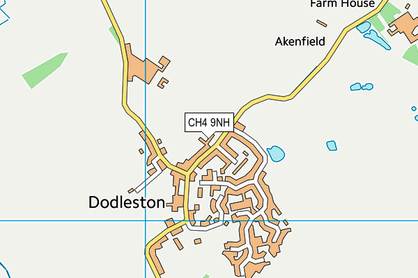 CH4 9NH map - OS VectorMap District (Ordnance Survey)