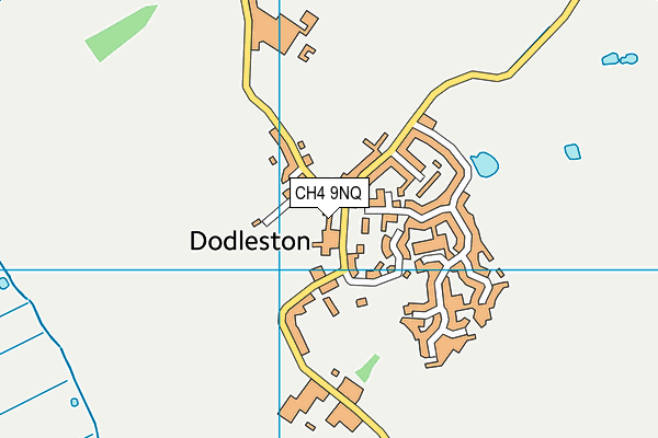 CH4 9NQ map - OS VectorMap District (Ordnance Survey)