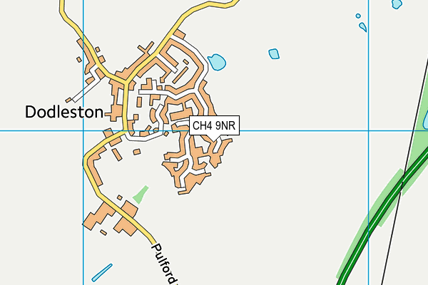 CH4 9NR map - OS VectorMap District (Ordnance Survey)