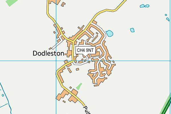 CH4 9NT map - OS VectorMap District (Ordnance Survey)