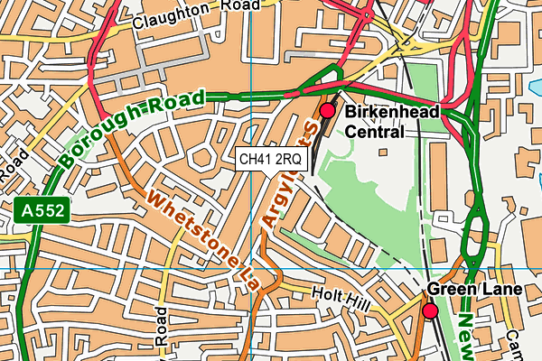 CH41 2RQ map - OS VectorMap District (Ordnance Survey)