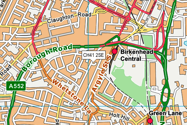 CH41 2SE map - OS VectorMap District (Ordnance Survey)