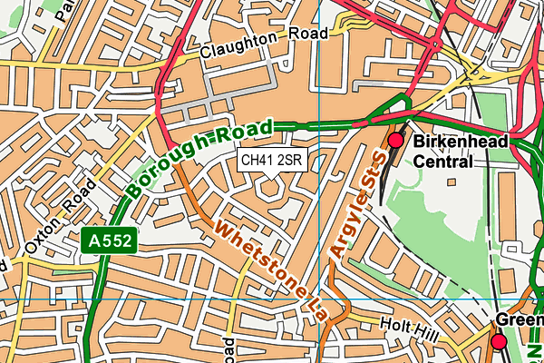 CH41 2SR map - OS VectorMap District (Ordnance Survey)