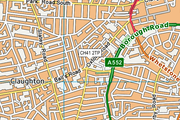 CH41 2TP map - OS VectorMap District (Ordnance Survey)