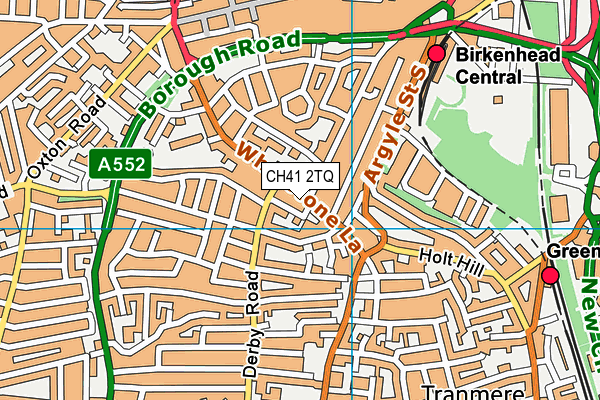 CH41 2TQ map - OS VectorMap District (Ordnance Survey)