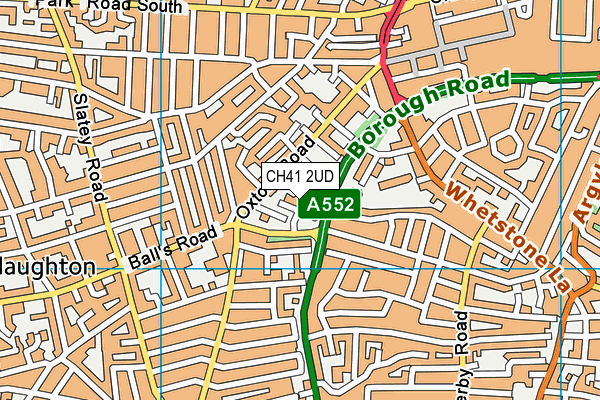 CH41 2UD map - OS VectorMap District (Ordnance Survey)