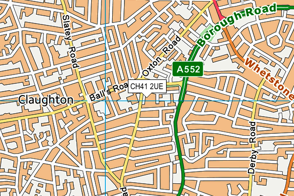 CH41 2UE map - OS VectorMap District (Ordnance Survey)