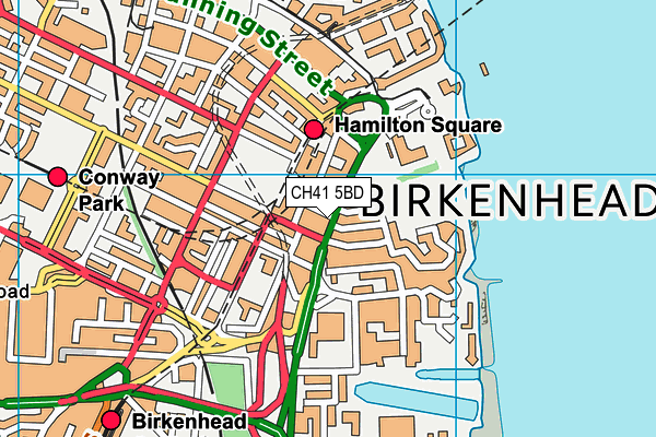 CH41 5BD map - OS VectorMap District (Ordnance Survey)