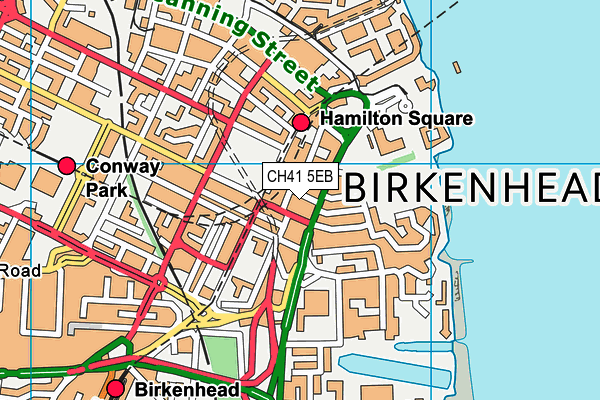 CH41 5EB map - OS VectorMap District (Ordnance Survey)