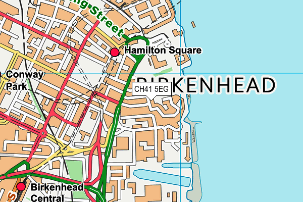 CH41 5EG map - OS VectorMap District (Ordnance Survey)