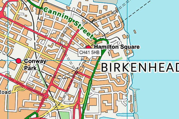 CH41 5HB map - OS VectorMap District (Ordnance Survey)