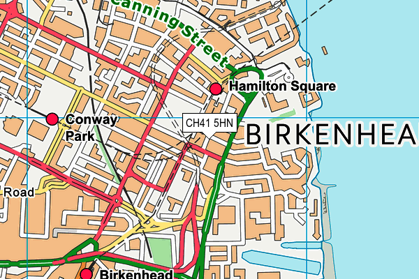 CH41 5HN map - OS VectorMap District (Ordnance Survey)