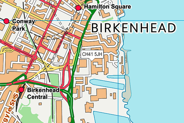 CH41 5JH map - OS VectorMap District (Ordnance Survey)