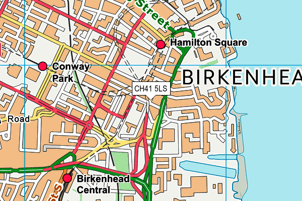 CH41 5LS map - OS VectorMap District (Ordnance Survey)