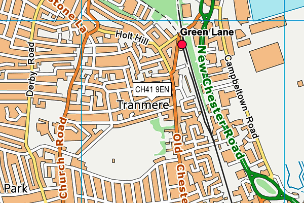 CH41 9EN map - OS VectorMap District (Ordnance Survey)