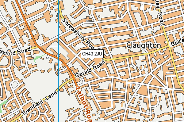 Map of HOME BREW PROPERTIES NEW BRIGHTON LIMITED at district scale