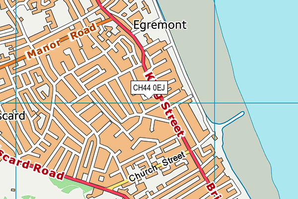 CH44 0EJ map - OS VectorMap District (Ordnance Survey)