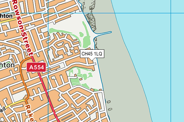 CH45 1LQ map - OS VectorMap District (Ordnance Survey)