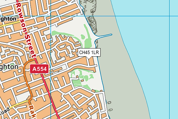 CH45 1LR map - OS VectorMap District (Ordnance Survey)