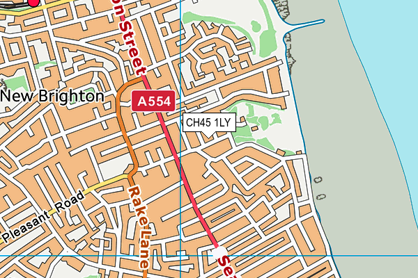 CH45 1LY map - OS VectorMap District (Ordnance Survey)