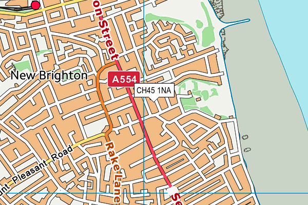 CH45 1NA map - OS VectorMap District (Ordnance Survey)