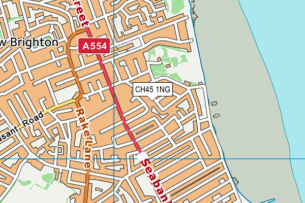 CH45 1NG map - OS VectorMap District (Ordnance Survey)