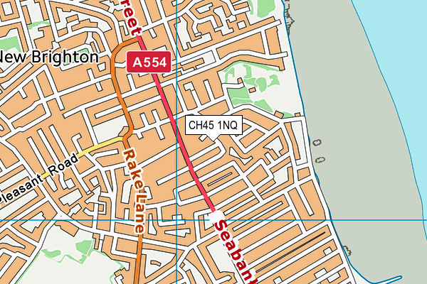 CH45 1NQ map - OS VectorMap District (Ordnance Survey)