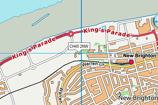 CH45 2NW map - OS VectorMap District (Ordnance Survey)