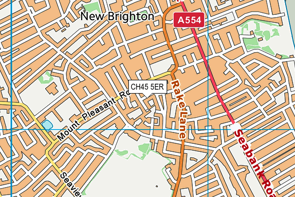 CH45 5ER map - OS VectorMap District (Ordnance Survey)