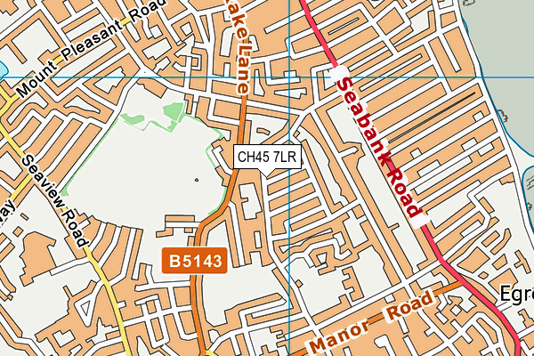 CH45 7LR map - OS VectorMap District (Ordnance Survey)