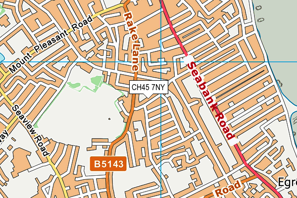 CH45 7NY map - OS VectorMap District (Ordnance Survey)