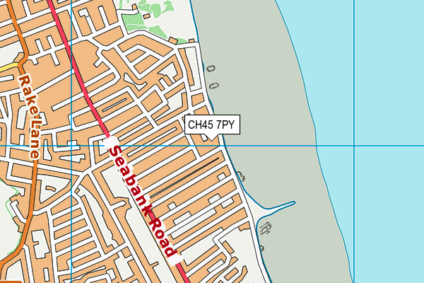 CH45 7PY map - OS VectorMap District (Ordnance Survey)