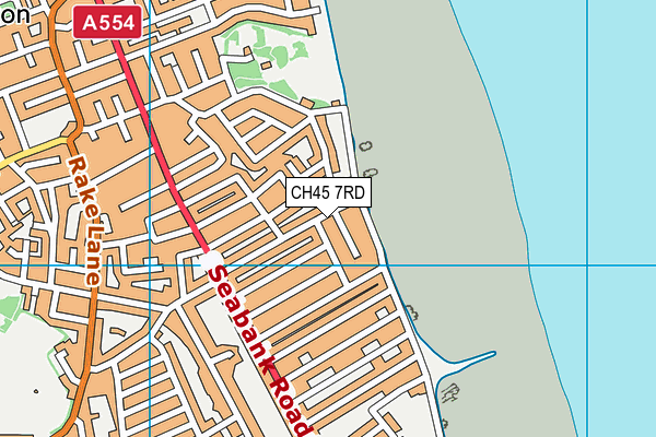 CH45 7RD map - OS VectorMap District (Ordnance Survey)