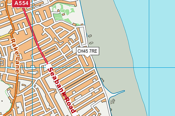 CH45 7RE map - OS VectorMap District (Ordnance Survey)