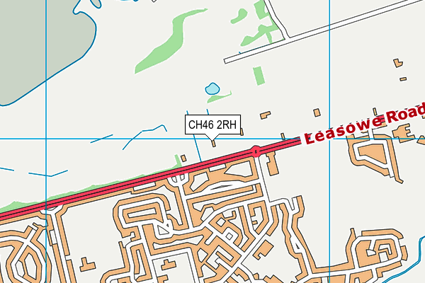 CH46 2RH map - OS VectorMap District (Ordnance Survey)