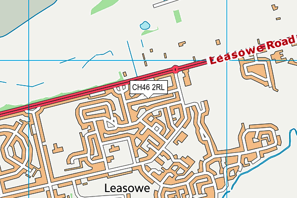 CH46 2RL map - OS VectorMap District (Ordnance Survey)