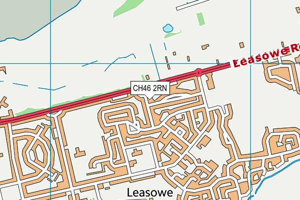 CH46 2RN map - OS VectorMap District (Ordnance Survey)